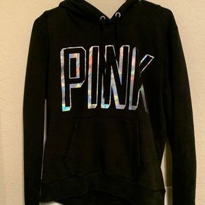 VS Pink Holographic Hoodie